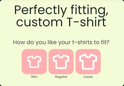 Create a Free Tshirt Order Form.