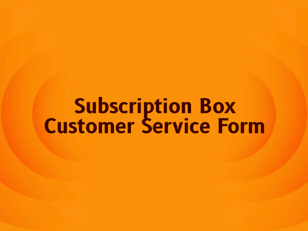Subscriptin Service Application Guide to Create an Online Application Form (No-Code) | involve.me