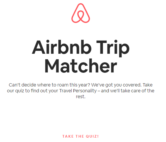 airbnb trip match.