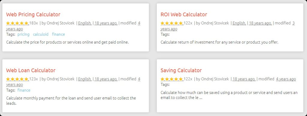 The Best Online Calculator Builders in 2023