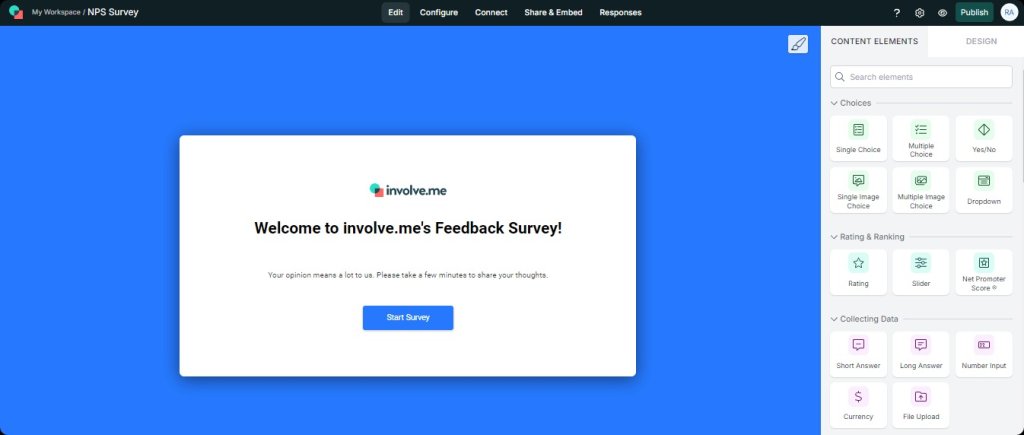 Generate NPS Surveys Instantly with AI.