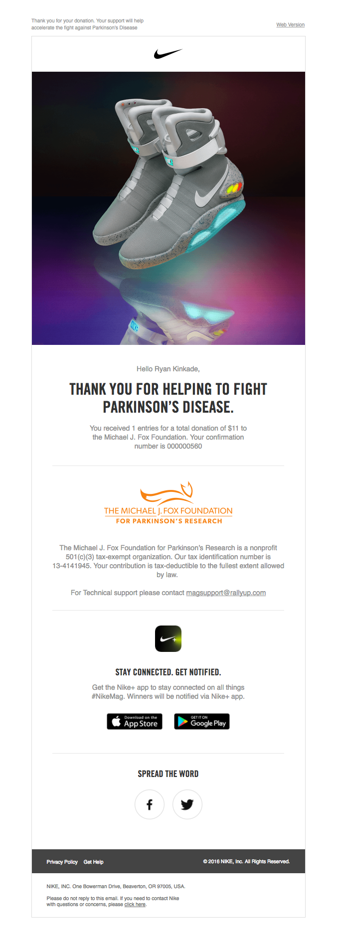 donation form parkinson.