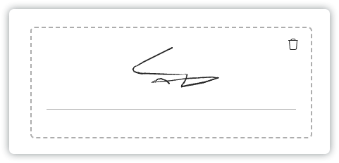 e-signature.