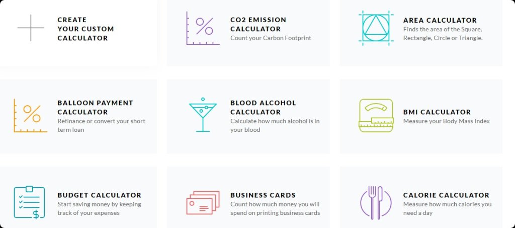 The Best Online Calculator Builders in 2023