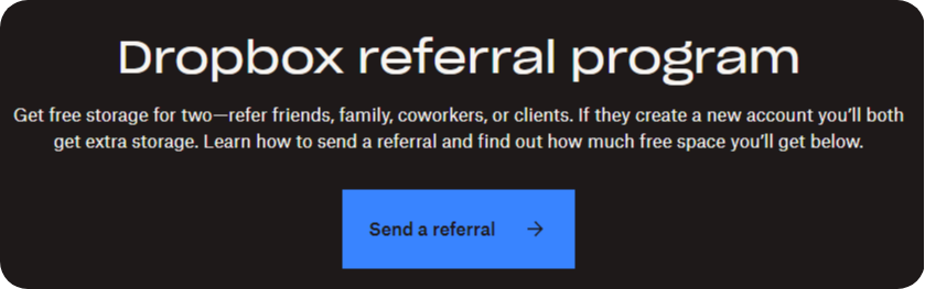 dropbox referral.