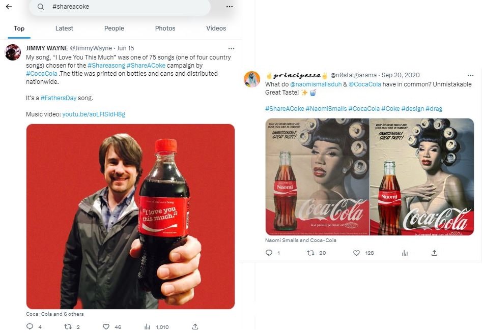 CocaCola Campaign.