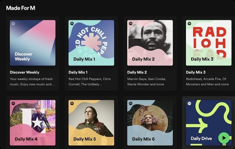 spotify AI recommendation.