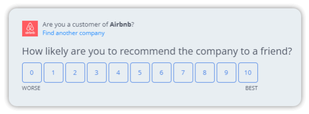 airbnb nps survey.