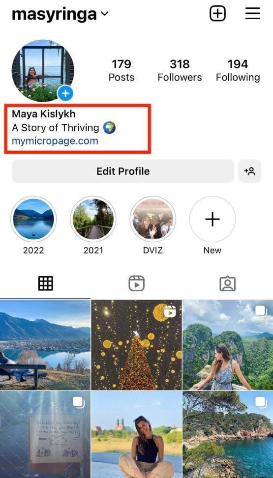 maya's instagram page.
