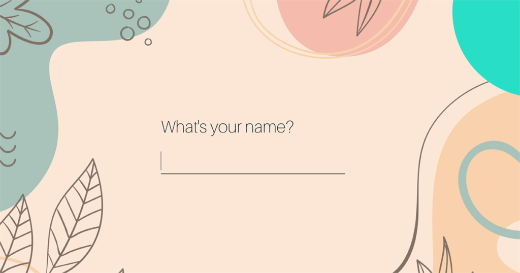 type your name template.