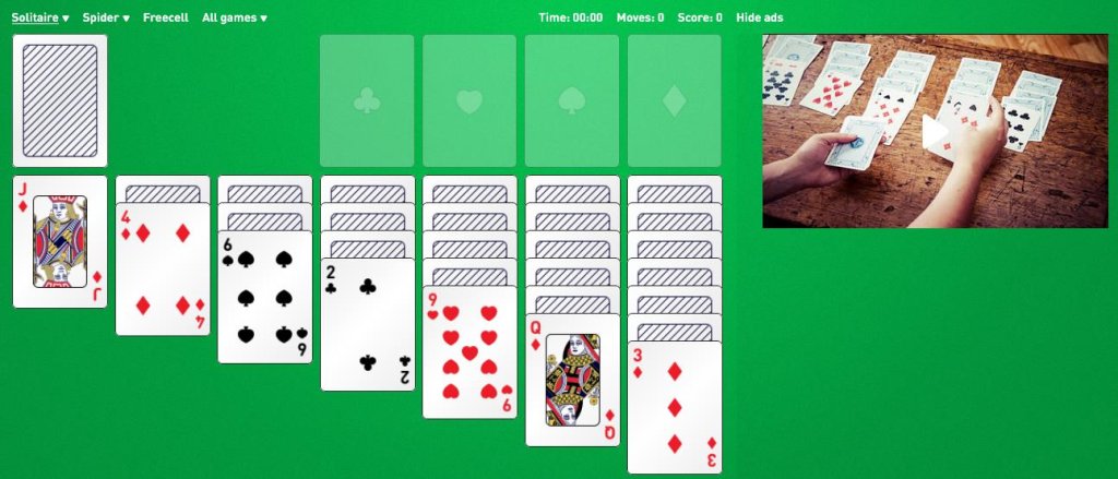 Online Solitaire retention strategy.
