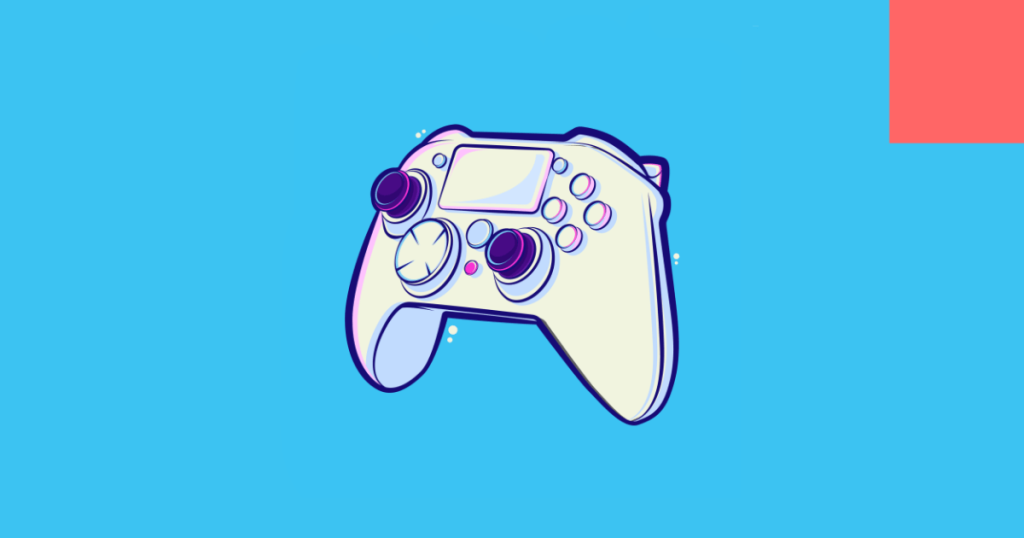 illustration of a controller.