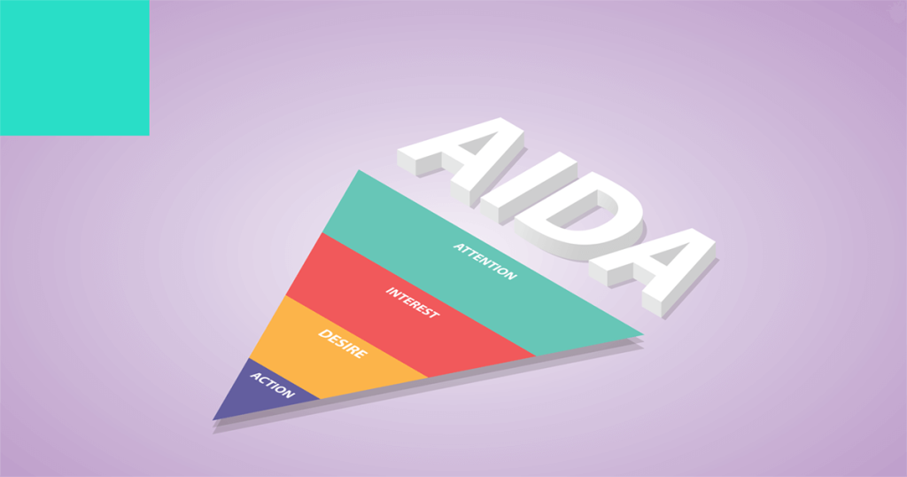 aida model illustrated.