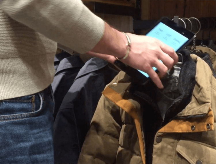 Timberland's Manhattan NFC-enabled tablets.