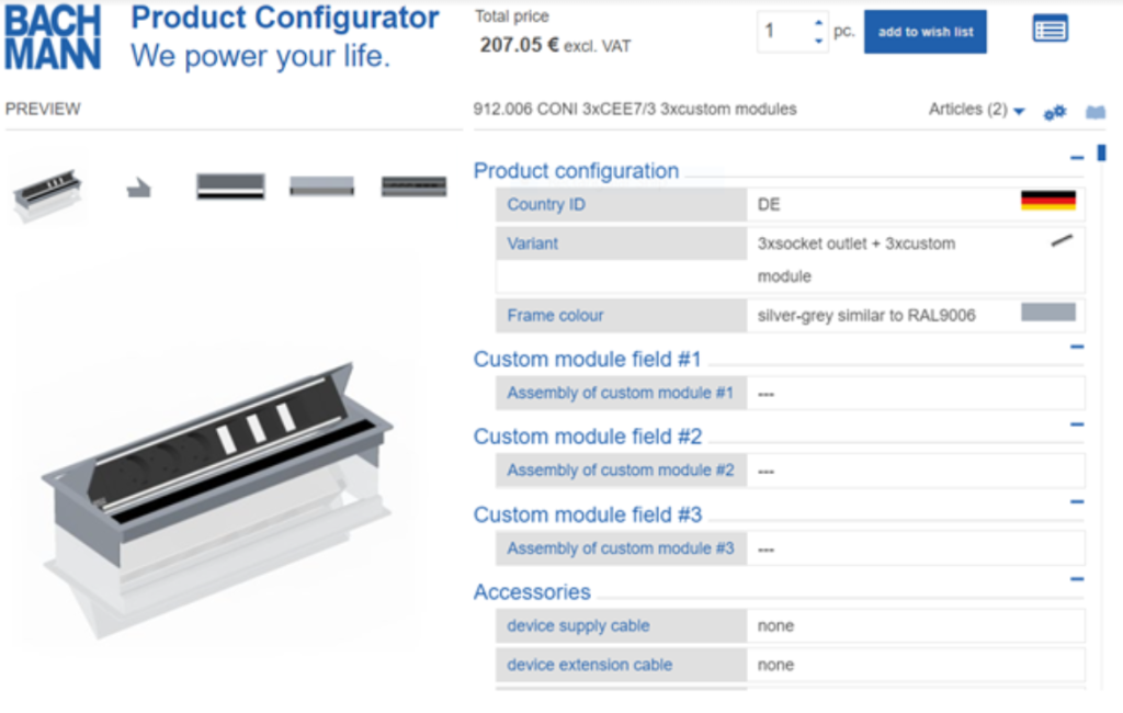 electronic component configurator by bachmann.