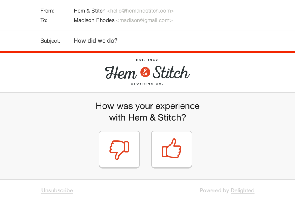 hem and stitch example.