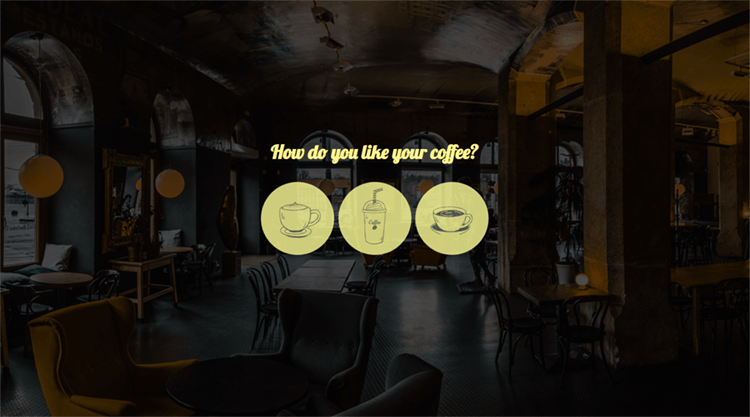 coffehouse survey template.