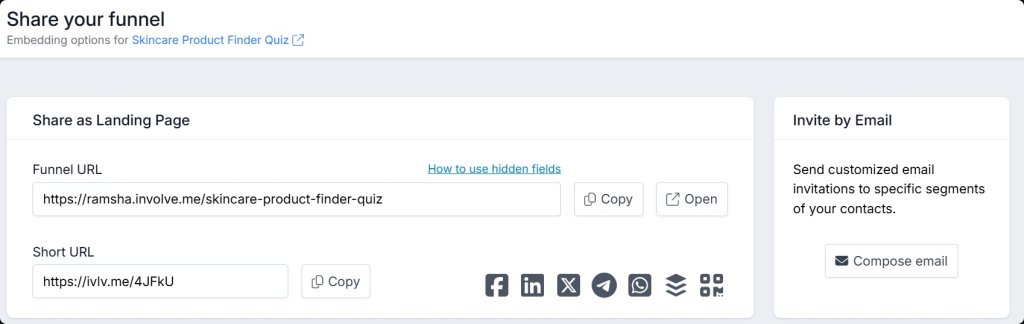 Build funnels instantly with AI Agent.