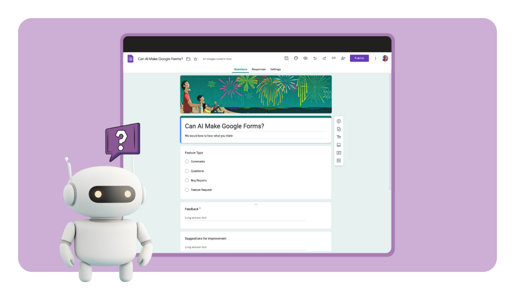 Can AI make Google Forms?.
