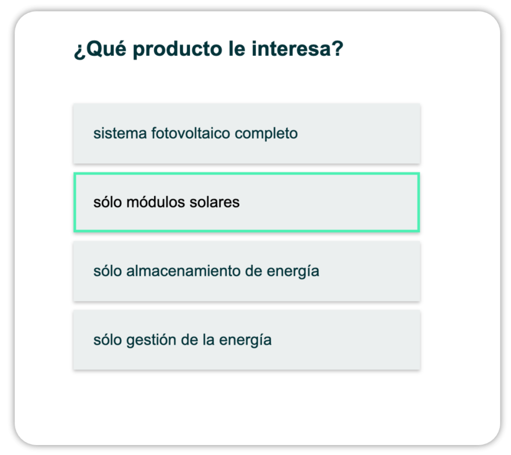sales form in spanish.
