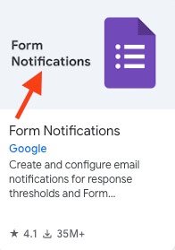 form notifications.