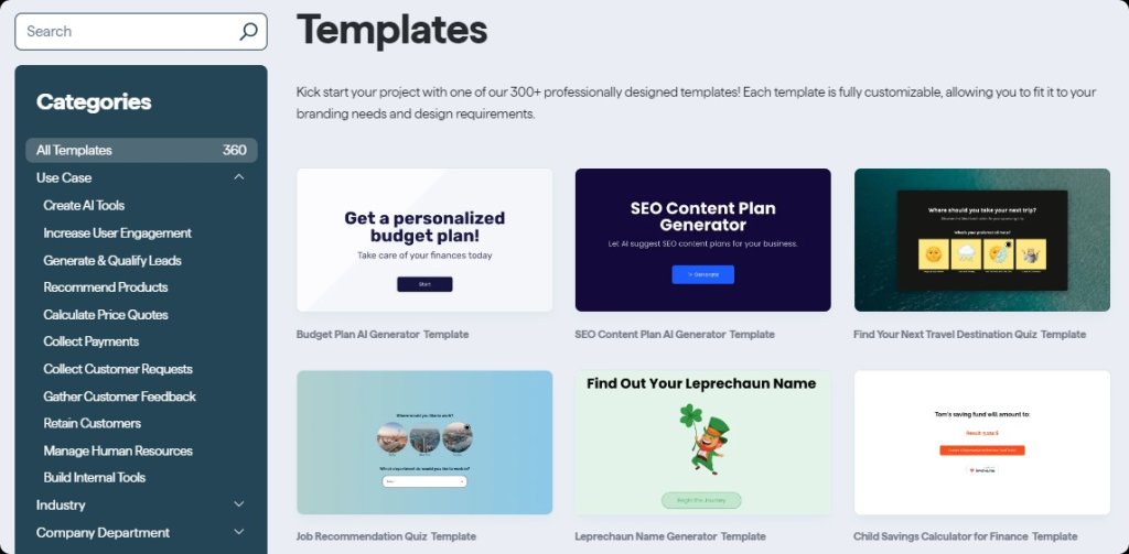 Best Alternative to Limited Google Form Templates.