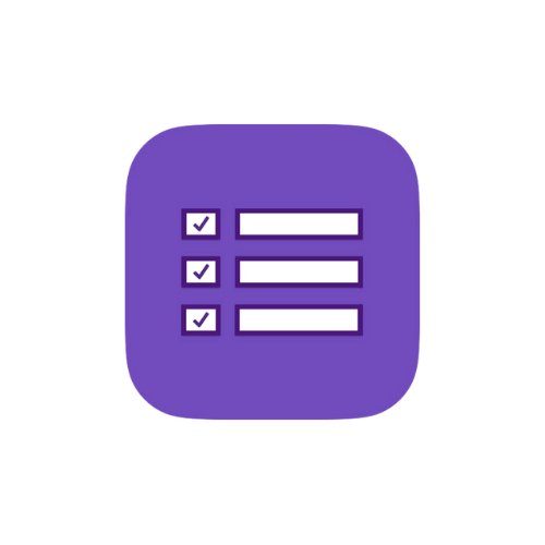 Google Forms app.