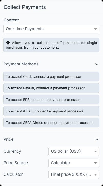 How to Create an Order Form.