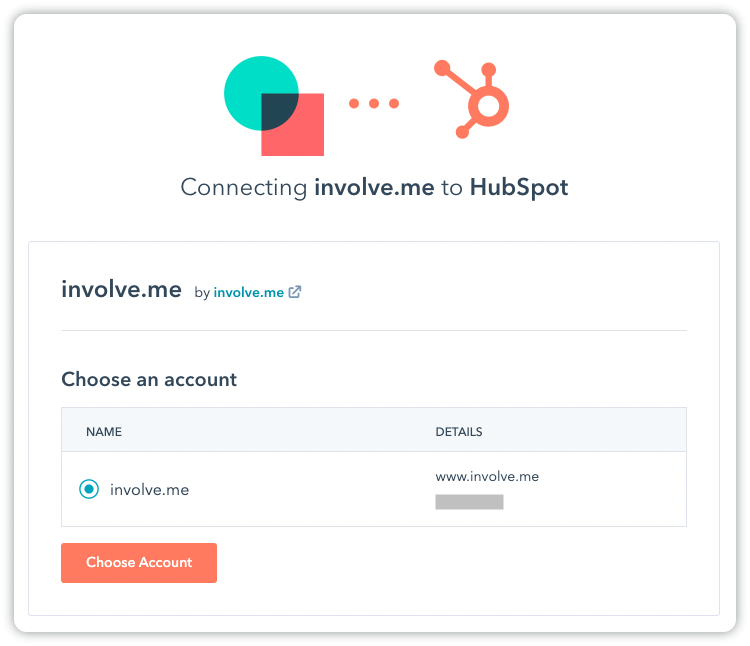 HubSpot involve.me integrations.