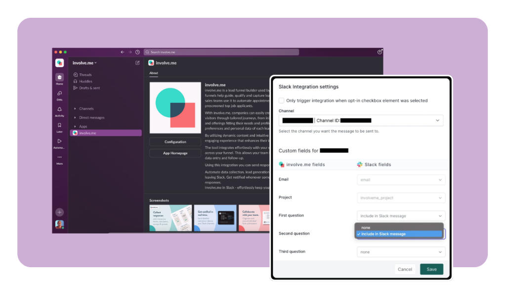 How to Integrate a Registration Form in Slack.