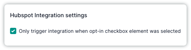 Opt-in checkbox element involve.me.