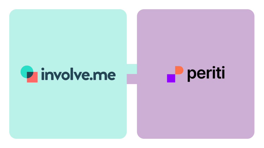 Involve.me and Periti implementation partnership.