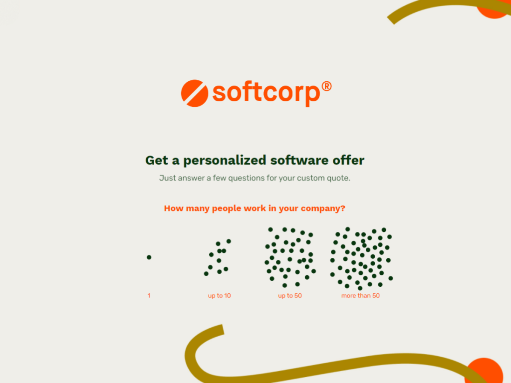 personalized software offer template.