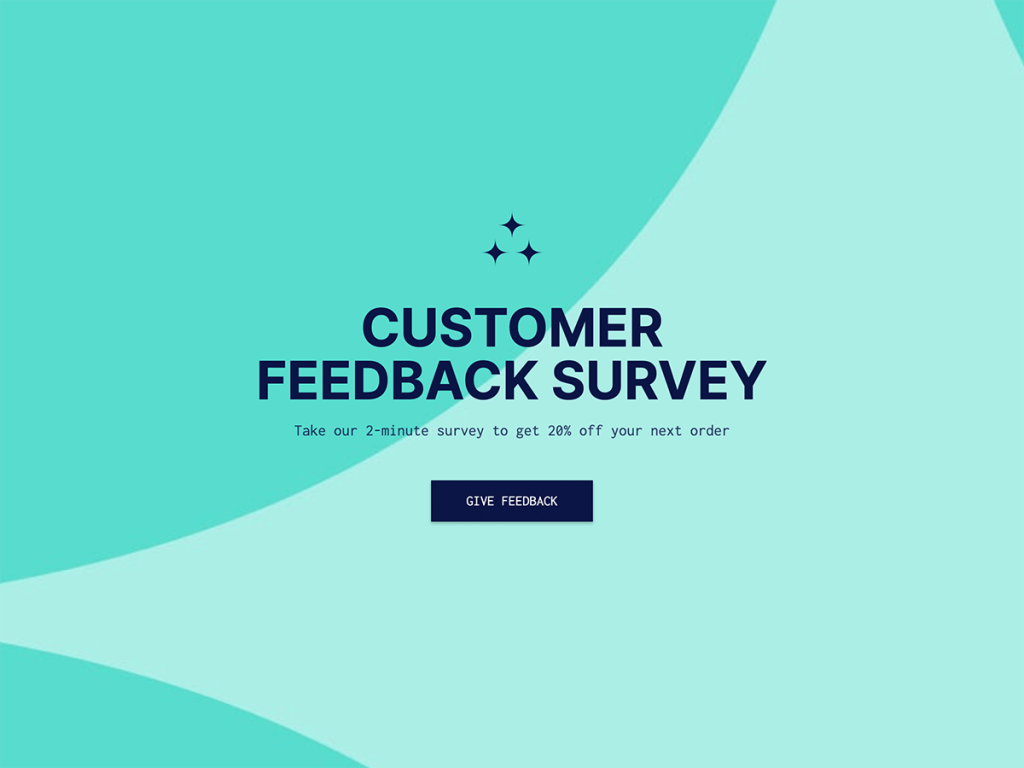 customer survey amazon