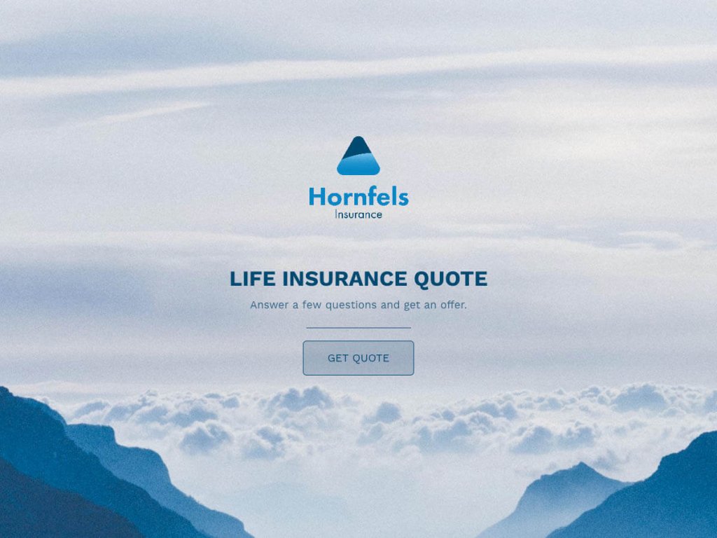 life insurance quote template.