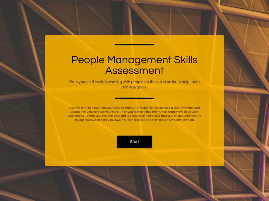 people management skills assessment template.
