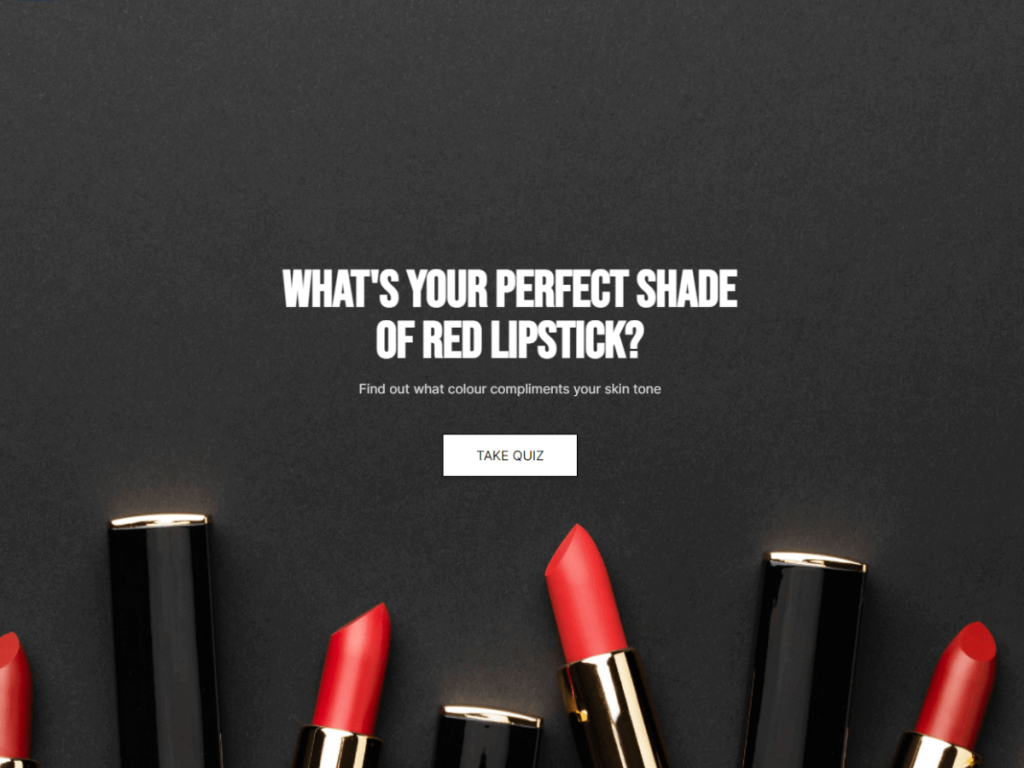shade of lipstick template.
