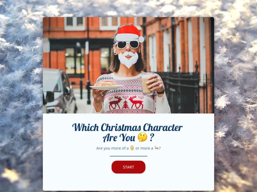 christmas character involve.me template.