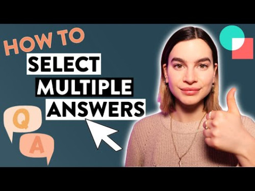 Multiple Selectable Answers