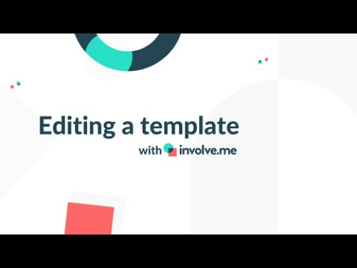 Editing an involve me template